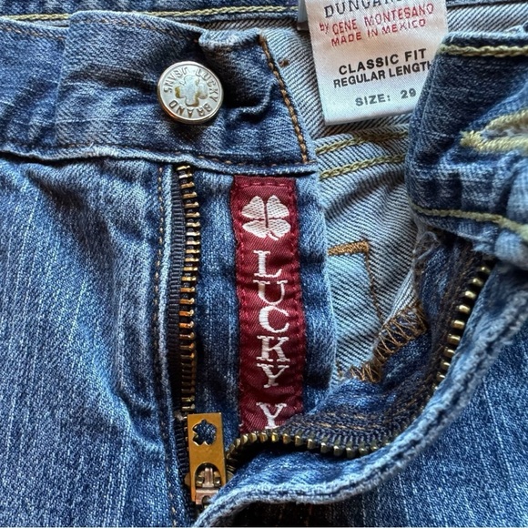 Lucky Brand Dungarees Classic Fit Jeans - Size 29 Regular - Picture 7 of 12